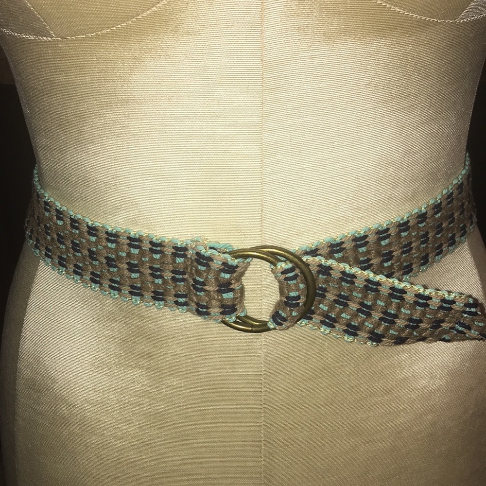 Lane Bryant multi colored woven belt 18/20